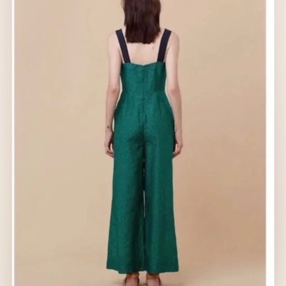 NWT Diane Von Furstenburg Beach Jumpsuit S - Picture 3 of 8